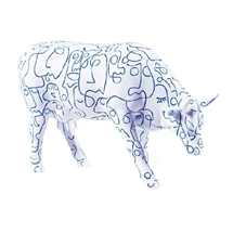 CowParade - Large,  Arty Cow