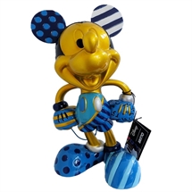 Disney by Britto - Blue and Gold, Mickey