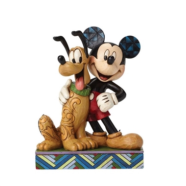 Disney Traditions - Best Pals,  Mickey and Pluto