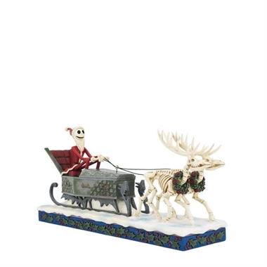 Disney Traditions - Santa Jack in Santa Sleigh