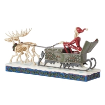 Disney Traditions - Santa Jack in Santa Sleigh