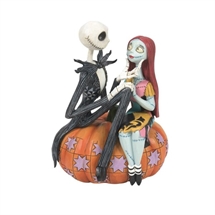 Disney Traditions - Jack and Sally on Pumpkin