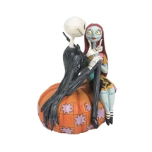 Disney Traditions - Jack and Sally on Pumpkin