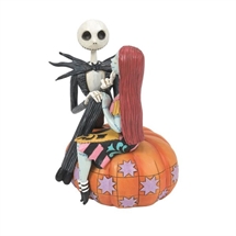 Disney Traditions - Jack and Sally on Pumpkin