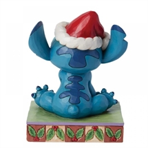 Disney Traditions - Stitch  and Scrump, Santa