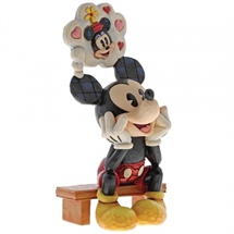 Jim Shore Disney Traditions - Thinking of You (Mickey Mouse Figur)