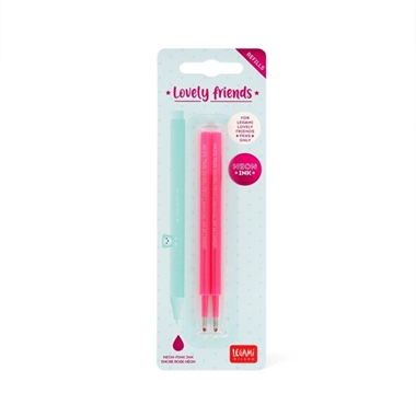 Legami - Refills for Cuddling Pets pen - Neon Rosa