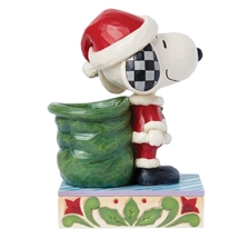 Peanuts - Snoopy Santa and Elf Woodstock 