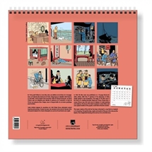 Tintin - Stor Vægkalender 2025