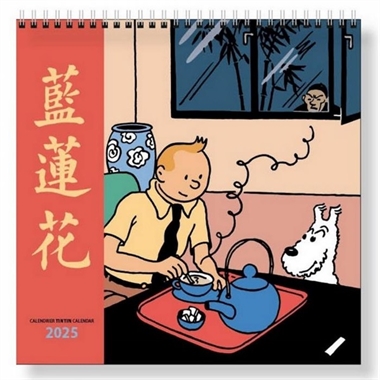 Tintin - Stor Vægkalender 2025