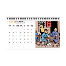 Tintin - Væg/Bordkalender 2025