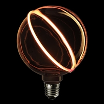 Unison - O-LED, NERO Diagonal Gold Glob E27