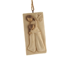 Willow Tree - Mother and Daughter Ornament, Højde: 11 cm.